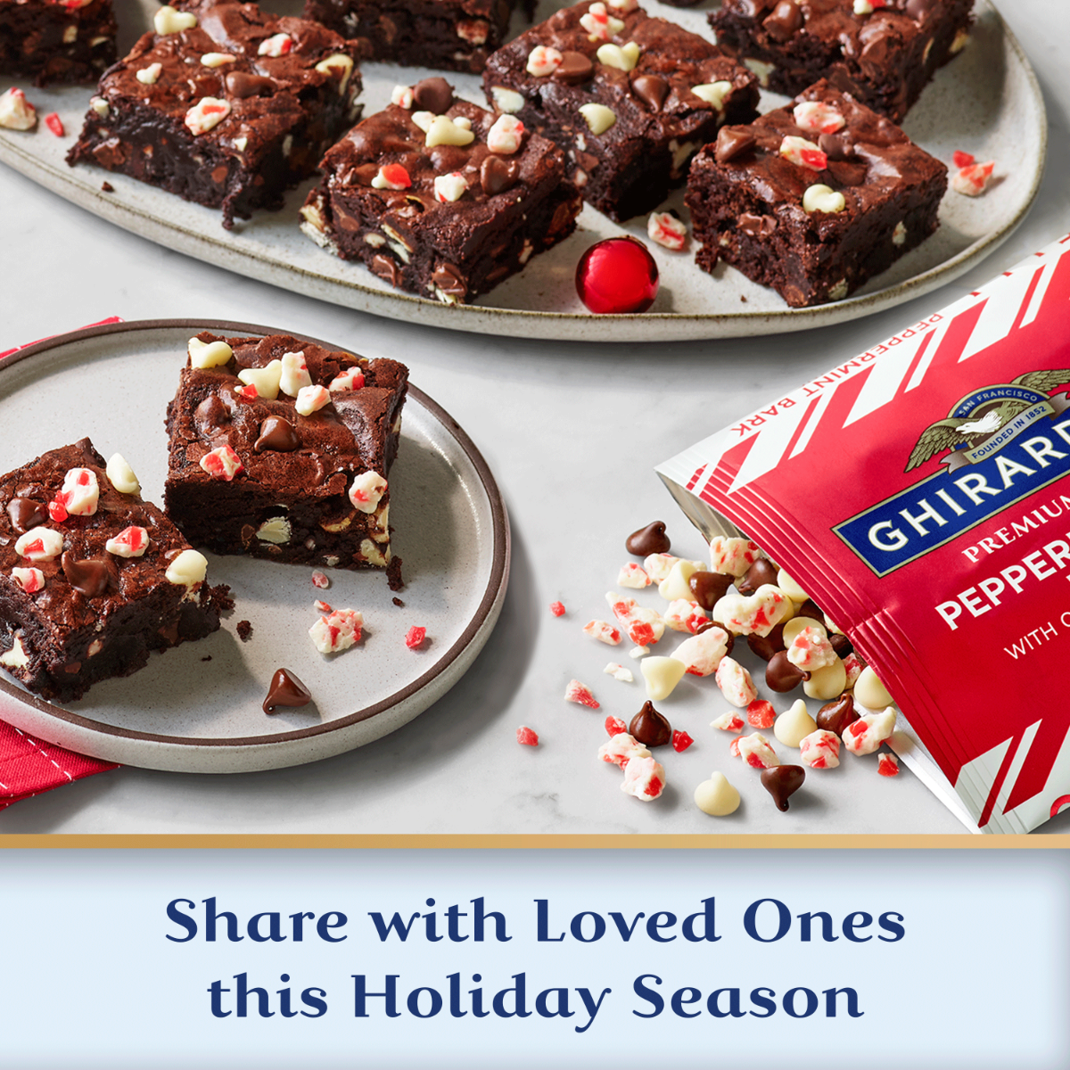 Ghirardelli Peppermint Bark Mix-Ins 8 Oz Bag - Image 5