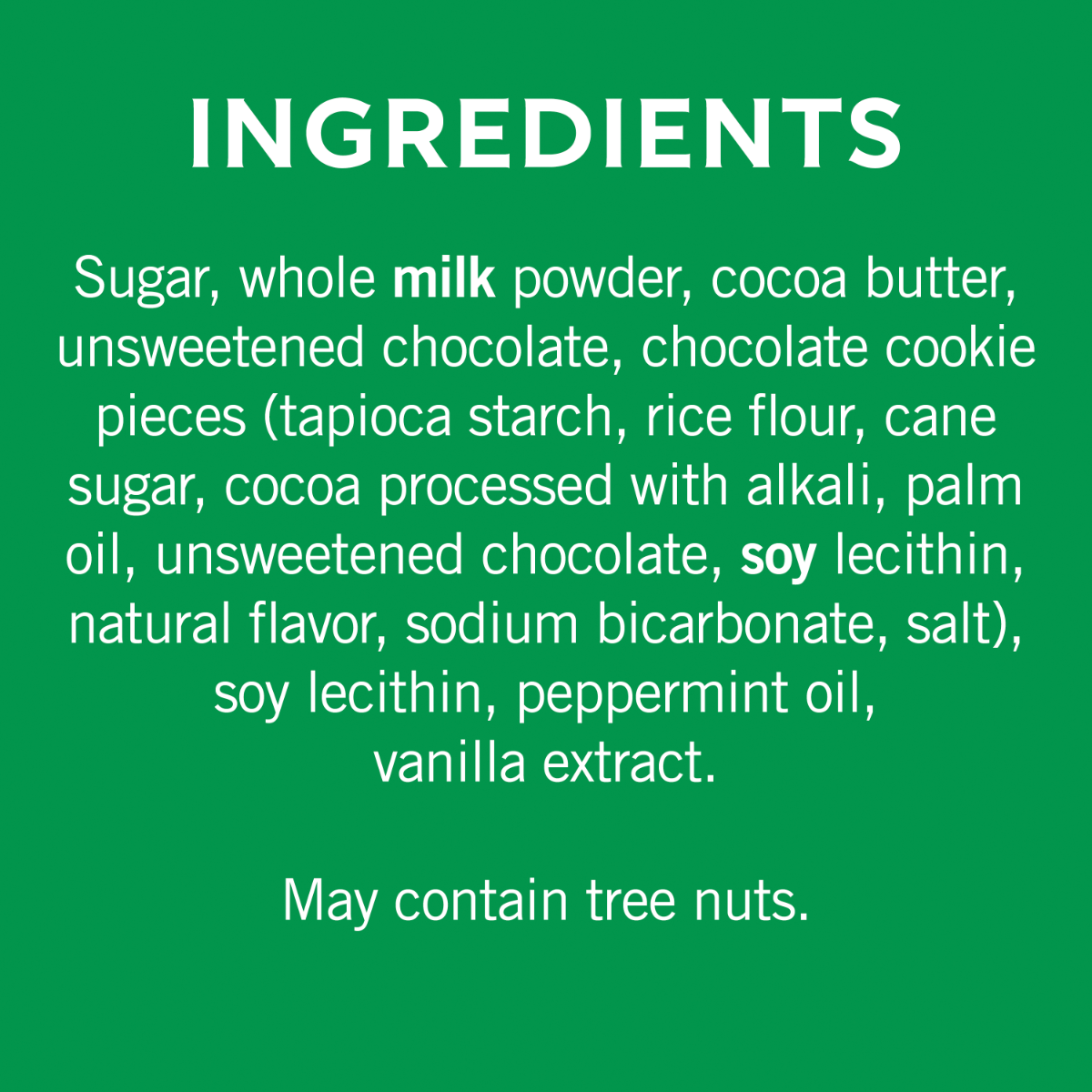 Alternative view of Milk Chocolate Mint Cookie SQUARES Case Pack (540 ct)