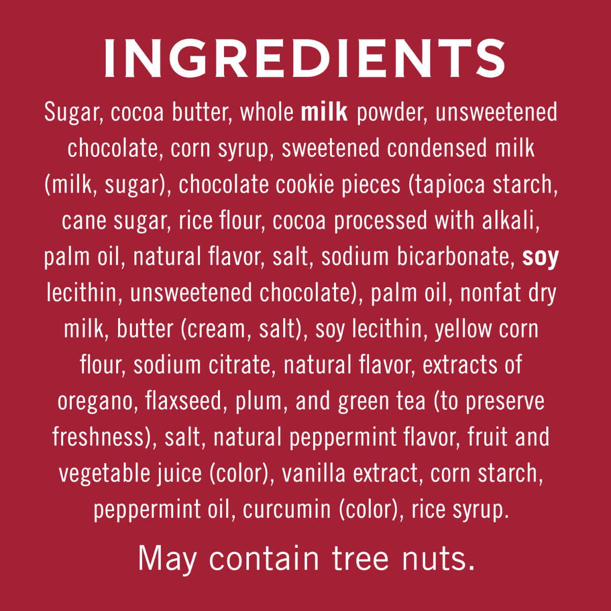 Alternative view of Assorted Holiday Chocolate SQUARES Large Bag (Case of 12)