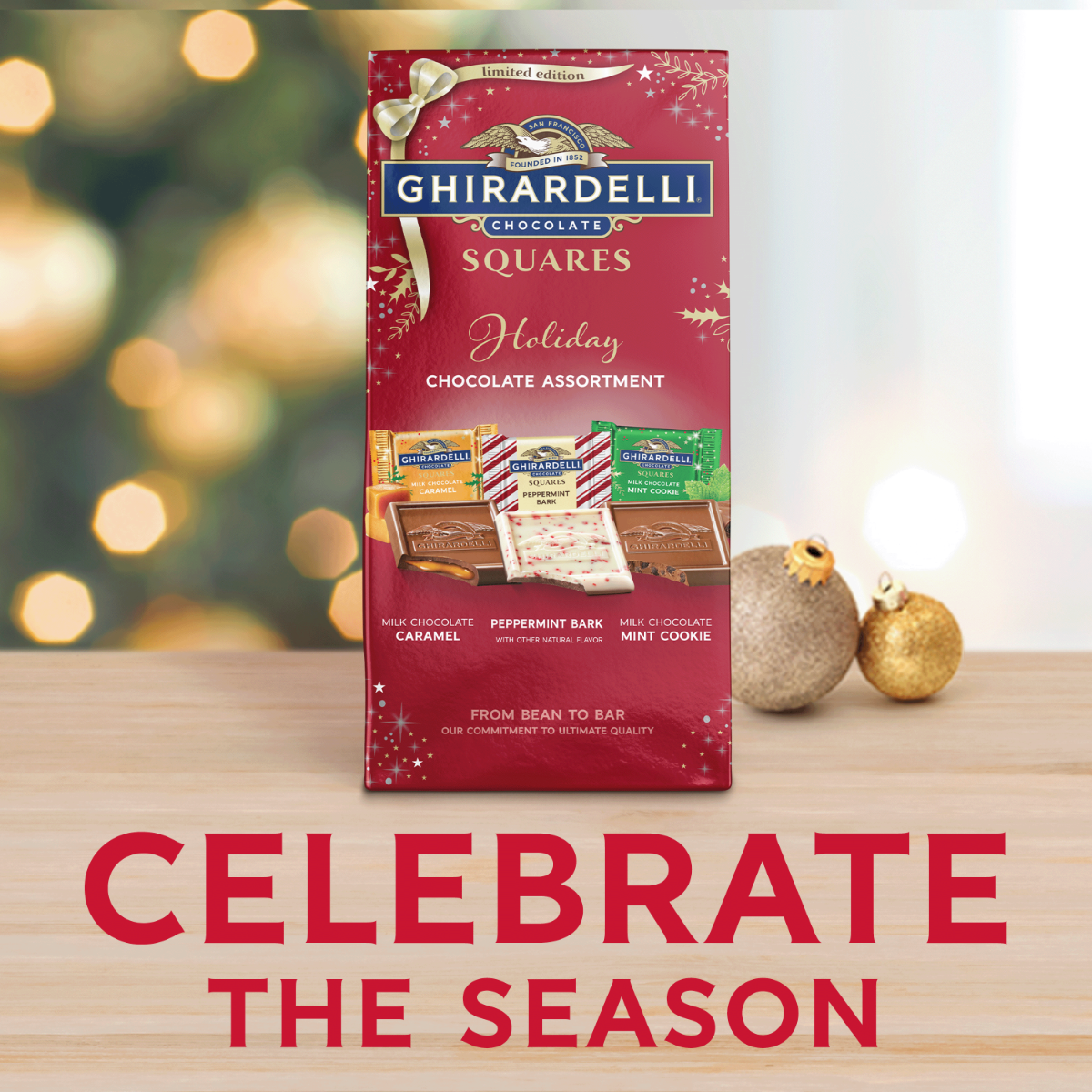 Assorted Holiday Chocolate SQUARES Large Bag (Case of 12) - Image 5