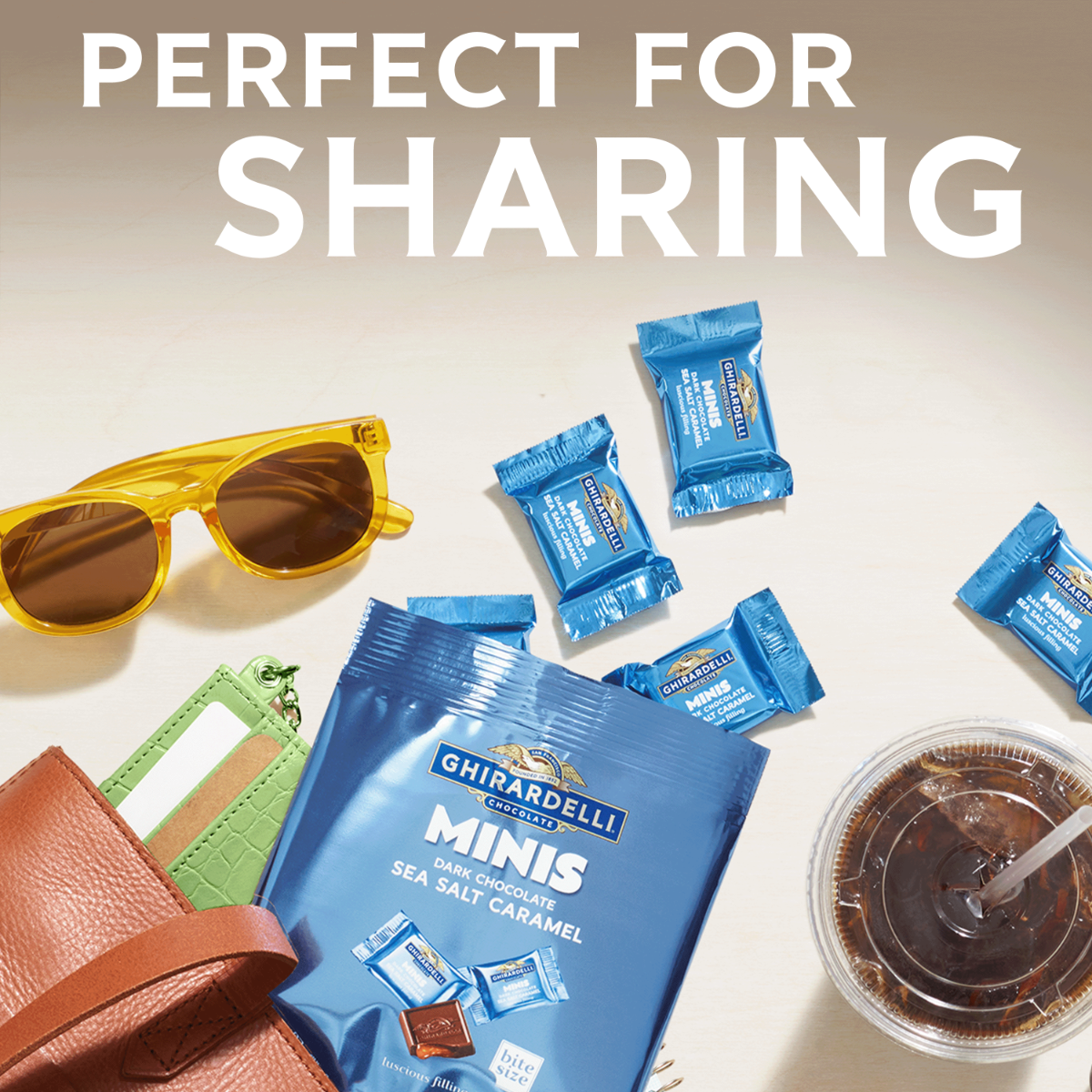 Dark Chocolate Sea Salt Caramel Minis Pouch - Image 5