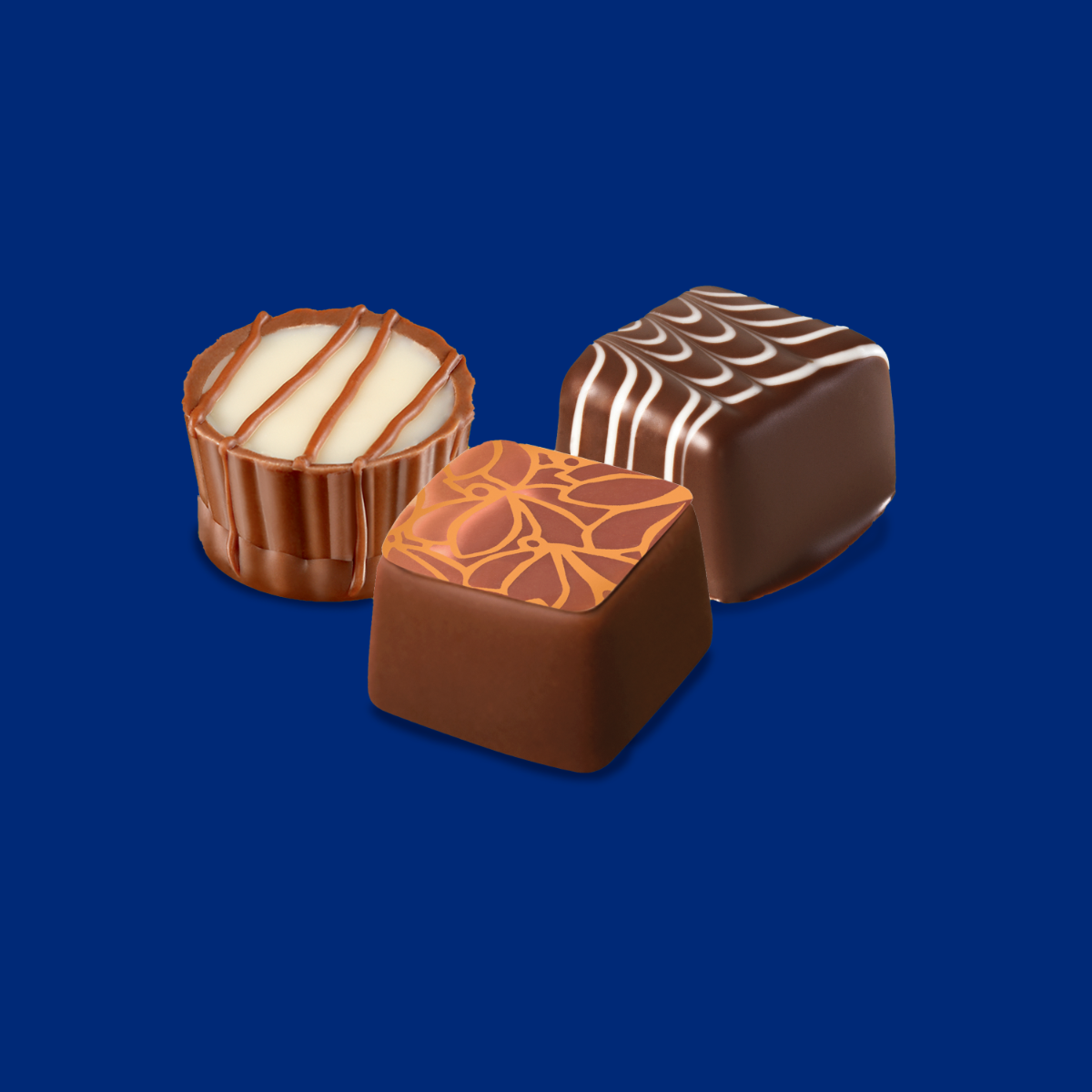 Signature Assorted Chocolate Pralines Large Gift Box (6 oz) - Image 5