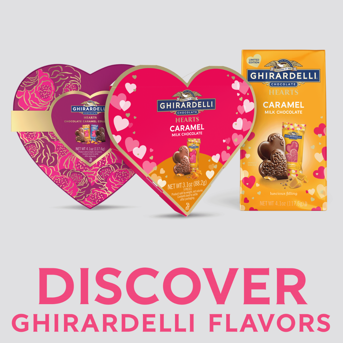 Milk Chocolate Caramel Hearts Gift Box - Image 8