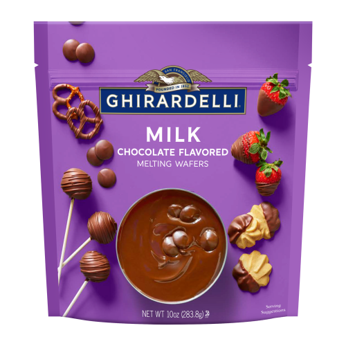 Milk Chocolate Flavored Melting Wafers (Case of 6 Bags)