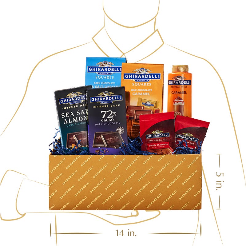 Alternative view of Ghirardelli Classic Chocolate Gift Box