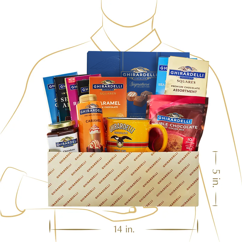 Alternative view of Ghirardelli Grand Assortment Chocolate Gift Box