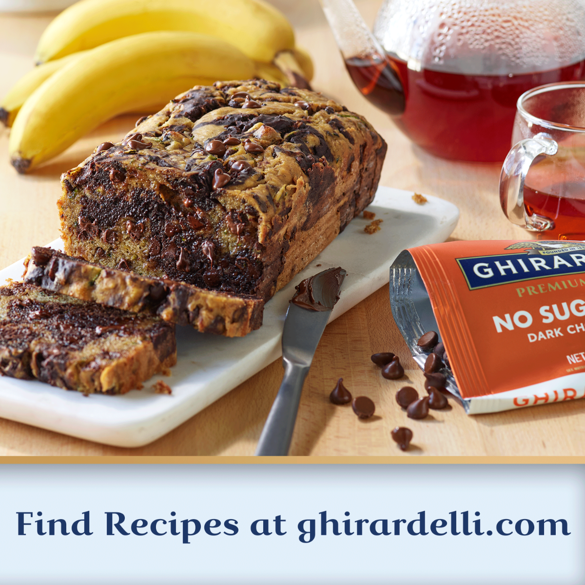 Ghirardelli No Sugar Added Dark Chocolate Chips (Case of 12) - Image 6