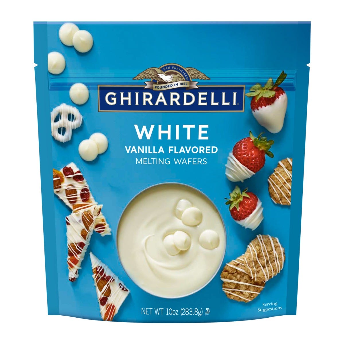 White Melting Wafers (Case of 6 Bags)