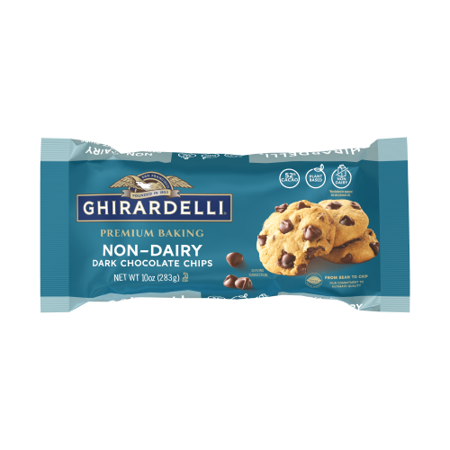 Ghirardelli 52% Cacao Non-Dairy Dark Chocolate Chips (Case of 12)