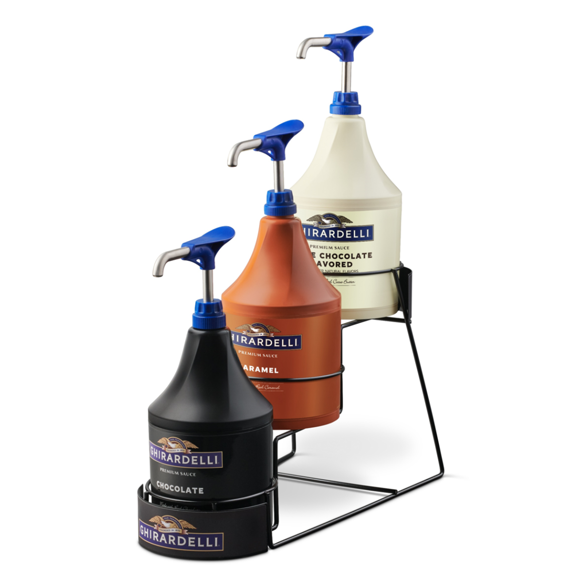 Alternative view of 3-Tier Maximo Sauce Rack