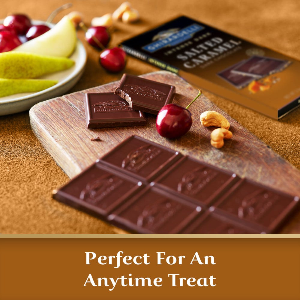 Intense Dark Salted Caramel Dark Chocolate Bar (Case of 12) - Image 5