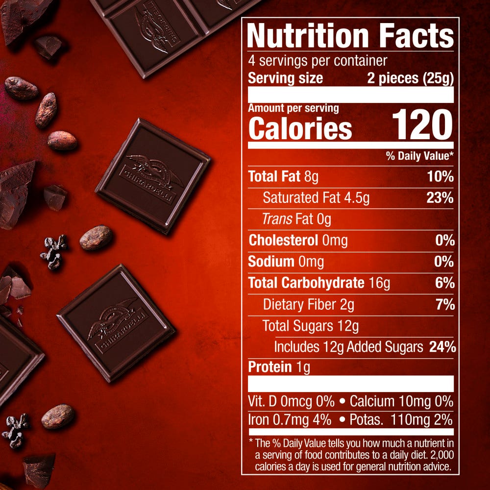 Intense Dark Blood Orange Dark Chocolate Bar (Case of 12) - Image 9