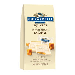 Alternative view of White Chocolate Caramel SQUARES Medium Bag (Case of 6)