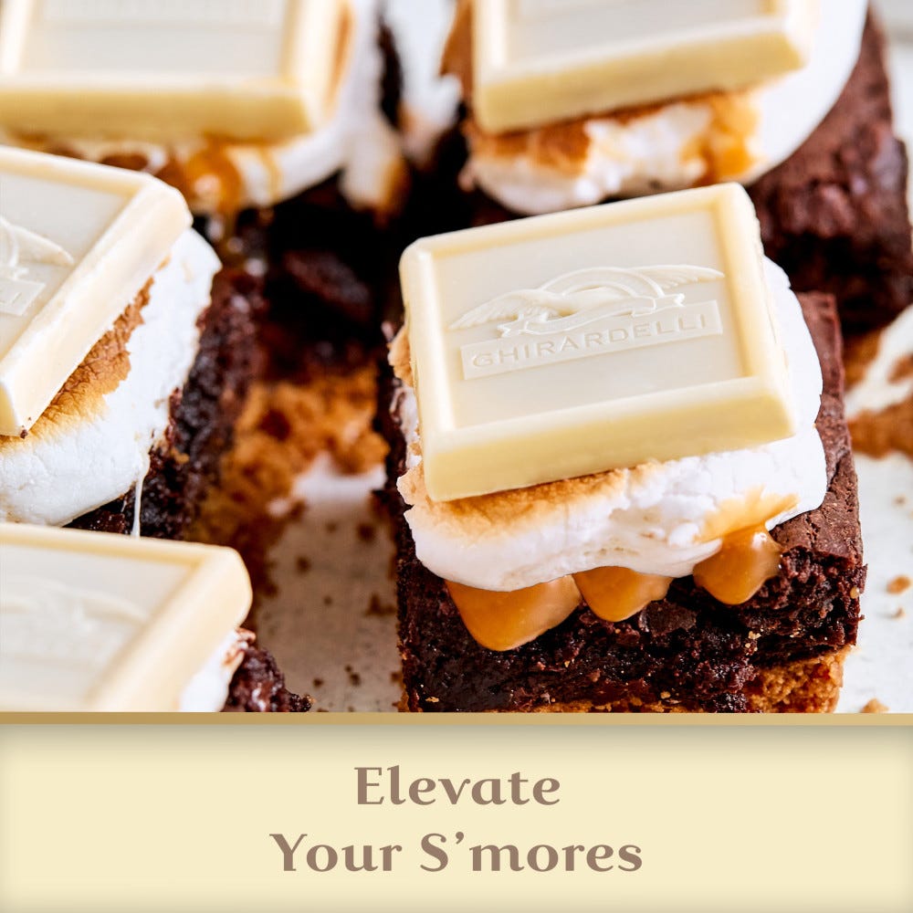 White Chocolate Caramel SQUARES Medium Bag (Case of 6) - Image 5