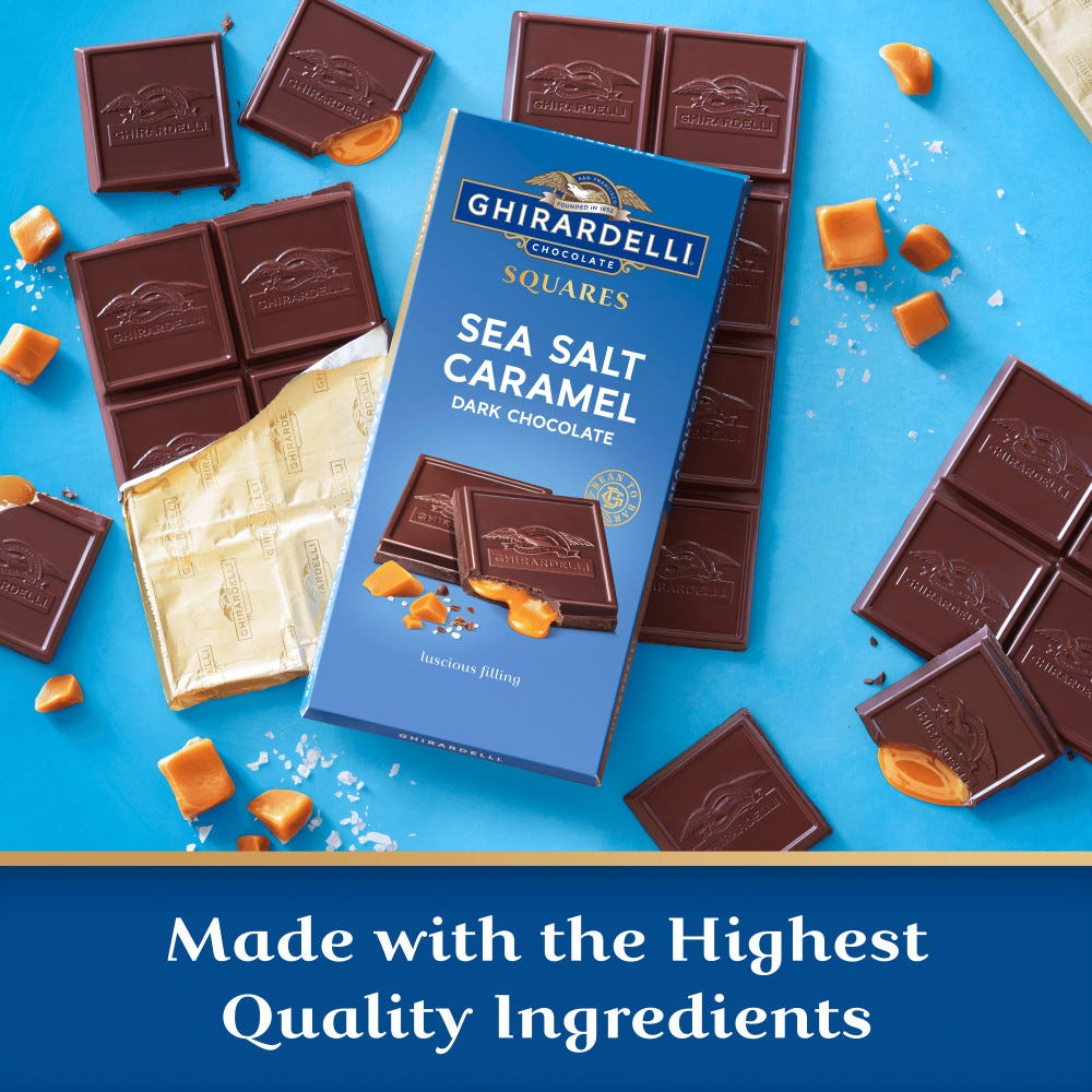 Dark Chocolate Sea Salt Caramel Bar (Case of 10) - Image 6