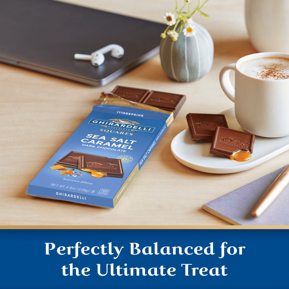 Dark Chocolate Sea Salt Caramel Bar (Case of 10) - Image 7