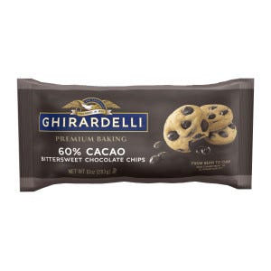 Alternative view of Ghirardelli Bittersweet 60% Cacao Baking Chips (Case of 12 Bags)