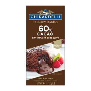 Alternative view of Bittersweet Chocolate 60% Cacao Baking Bar (Case of 12)