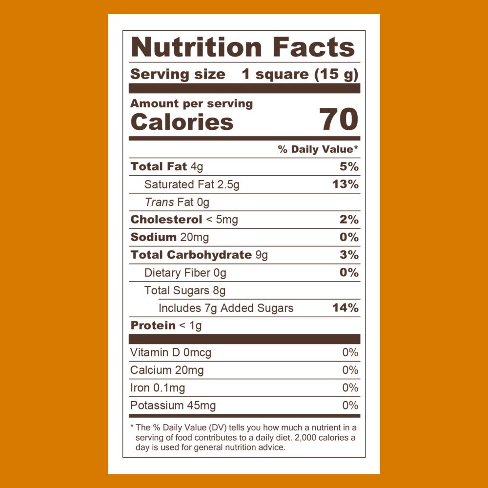 Milk Chocolate Caramel SQUARES Case Pack (430 ct) - Image 5