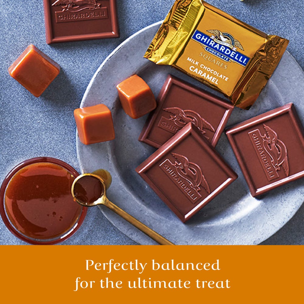 Alternative view of Milk Chocolate Caramel SQUARES Case Pack (430 ct)