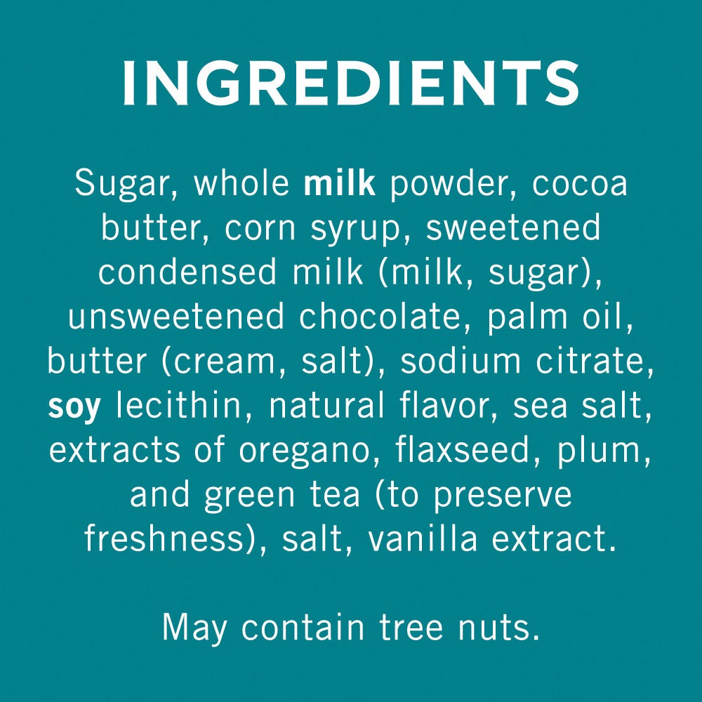 Alternative view of Milk Chocolate Sea Salt Caramel SQUARES Case Pack (430 ct)