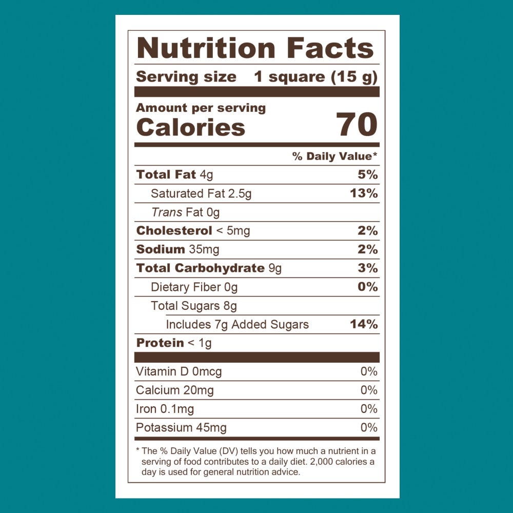 Milk Chocolate Sea Salt Caramel SQUARES Case Pack (430 ct) - Image 3