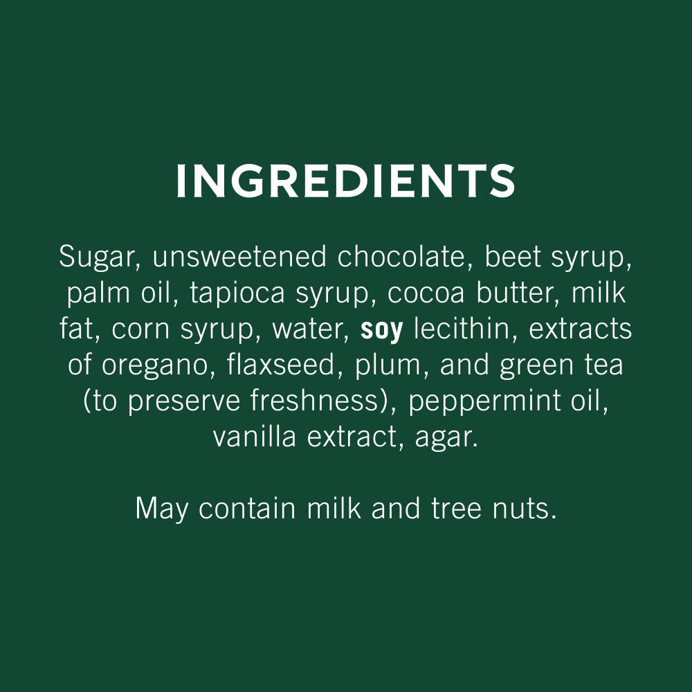 Alternative view of Dark Chocolate Mint SQUARES Case Pack (430 ct)
