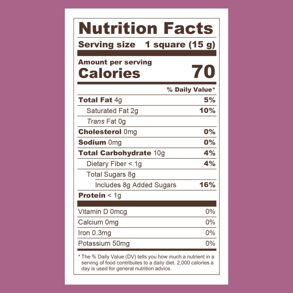 Dark Chocolate Raspberry SQUARES Case Pack (430 ct) - Image 3