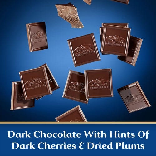 Alternative view of Intense Dark 86% Cacao Dark Chocolate Squares Case Pack (540 ct)
