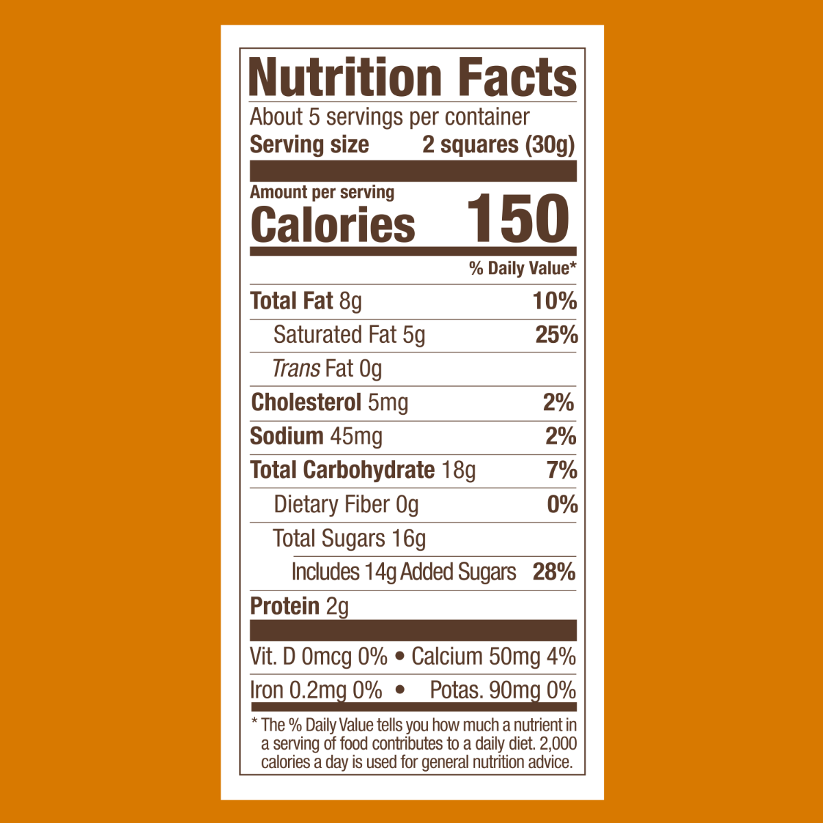 Milk Chocolate Caramel SQUARES Medium Bag (Case of 6) - Image 3