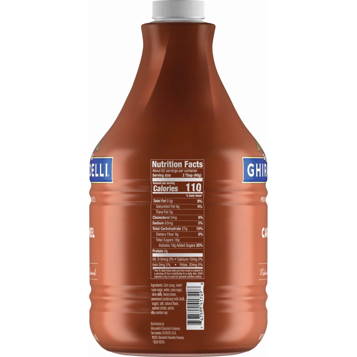 Alternative view of Caramel Sauce Pump Bottle Case (6 ct / 87.3 oz. ea)