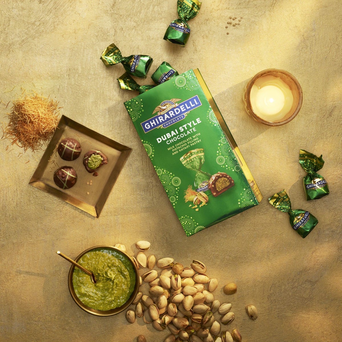 Ghirardelli Dubai Style Chocolate Bag 4 oz - Image 10