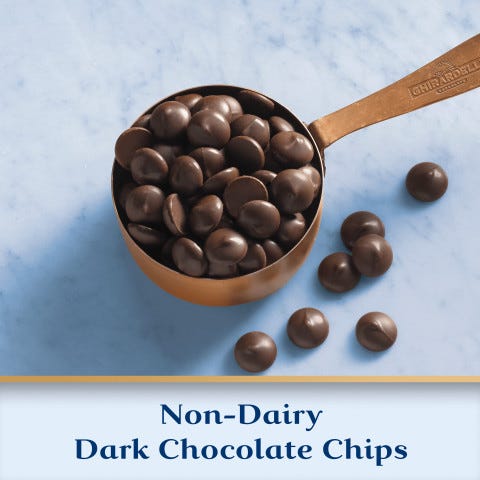 Alternative view of Ghirardelli 52% Cacao Non-Dairy Dark Chocolate Chips (Case of 12)
