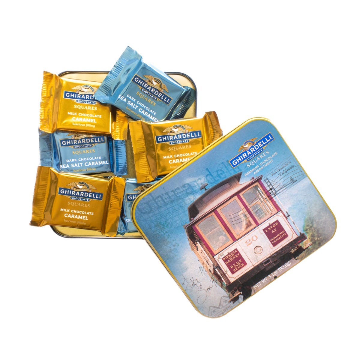 Alternative view of San Francisco Cable Car Tin (6 pc)
