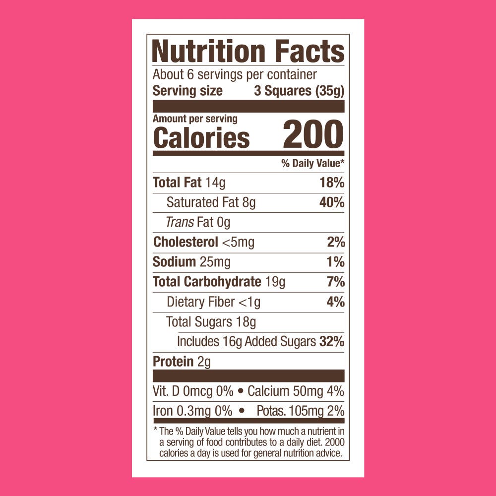 Alternative view of Strawberry Bark Squares Case Pack (540 ct)